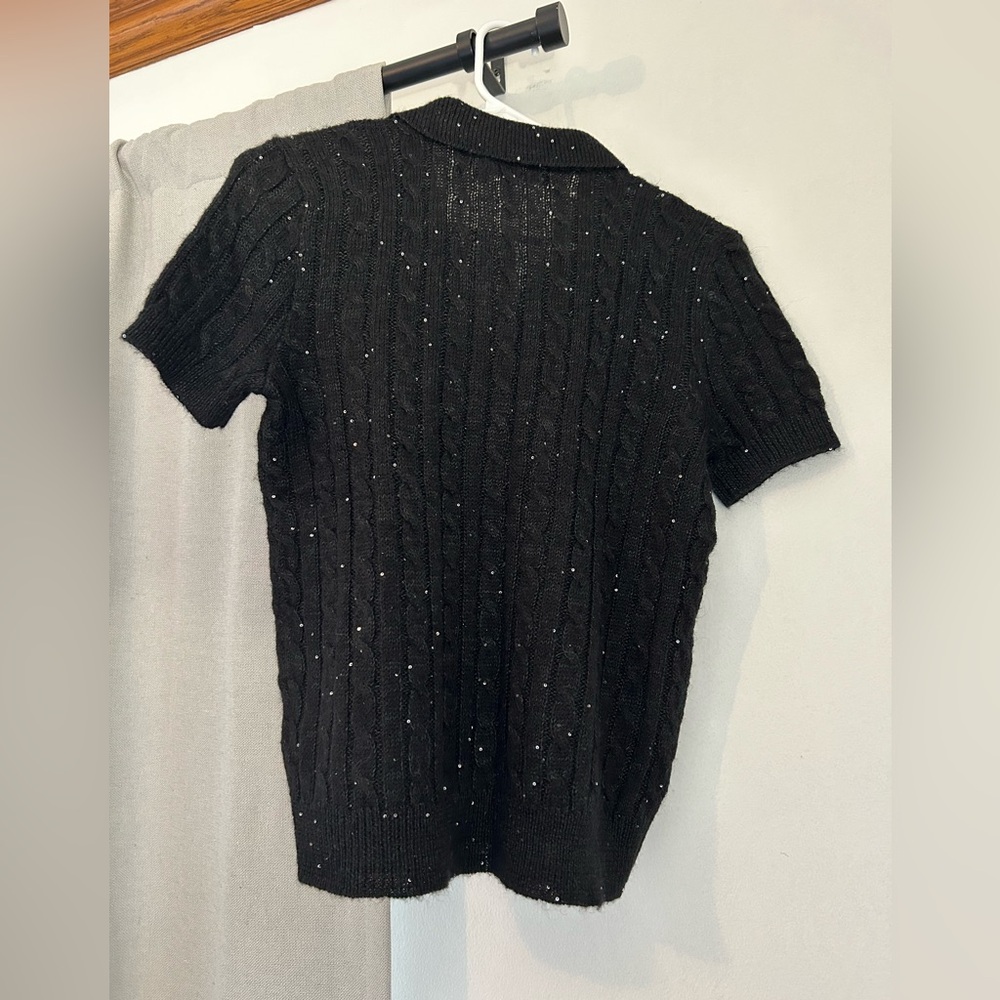 Lauren Ralph Lauren Wool Blend Cable Sweater - Picture 2 of 8